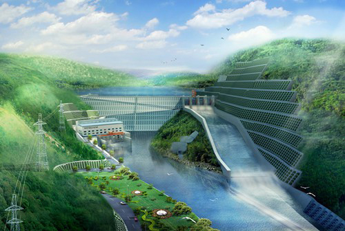 大通老挝南塔河1号水电站项目